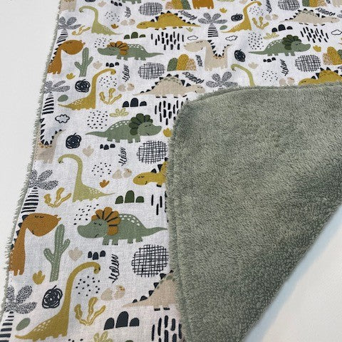 Serviette de table élastiquée / Grand bavoir - Octave