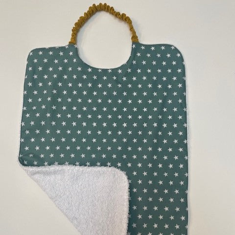 Serviette de table élastiquée / Grand bavoir - Billie