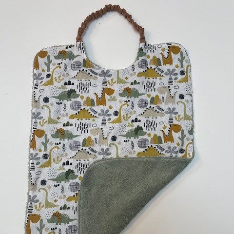 Serviette de table élastiquée / Grand bavoir - Octave